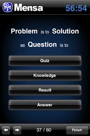 We're about to find out if you know all about greek gods, green eggs and ham, and zach galifianakis. Mensa Brain Test Iphone App Reviewmensa Brain Test Appsafari