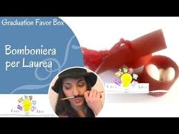 Youtube Bomboniera Tutorial Laurea