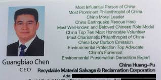 We are helping the nz chinese community, as well as everyone else, to organise ski. Chen Guangbiao S Incredible Business Card