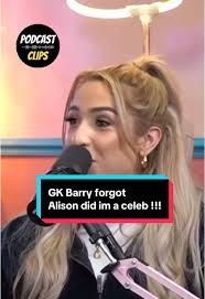 GK Barry Hilariously Forgets Alison's I'm A Celeb Stint