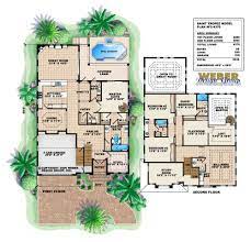 California House Plan Coastal Home Floor Plan For Narrow Lot In 2020 Narrow Lot House Plans How To Plan Narrow Lot House