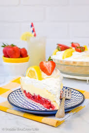 1 cup lemon curd, store bought or homemade. Lemon Cream Strawberry Pie Recipe Inside Brucrew Life
