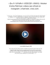 PoRn!~VIDEOS^~XNXX)· tiktoker Imsha Rehman videos sex oficial on instagram  | xhamster, xnxx.com.