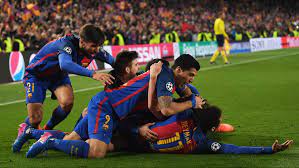 Barcelona was involved in four competitions after winning the double of la liga and copa del rey in the previous season. Barcelona Vs Psg Referee Facing Uefa Demotion Goal Com