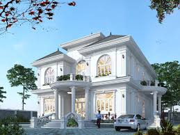 86 Villa Free Sketchup Exterior Scene Classic House Exterior Classic House Design House Designs Exterior