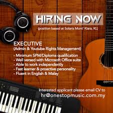 Amk technologies , notice period : One Stop Music Bhd On Twitter Immediate Vacancy For Executive Admin Youtube Rights Management To Join Our Team Kindly Drop Your Resume To Hr Onestopmusic Com My Jobvacancy Kerjakosong Recruitment Vacancy Adminjob Carikerja Kualalumpur Kl