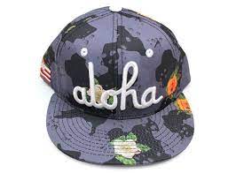 Aloha Script Camo Floral 9fifty Snapback Cap By Aloha Army X New Era Snapback Cap Cap Snapback