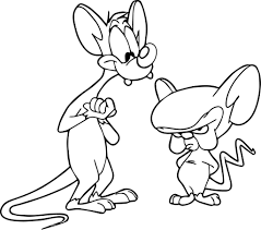 They could play games in the nursery. Pinky And The Brain Colouring Page