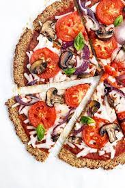 9 Plant Based Pizza Recipes That Are Easy To Make At Home In 2021 Vegan Cauliflower Pizza Crust Cauliflower Pizza Crust Recipe Vegan Cauliflower