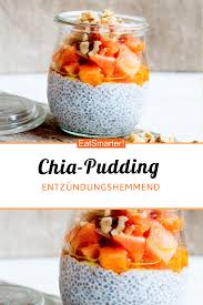 Chia Pudding Mit Leinol Rezept Chia Pudding Superfood Rezepte Chia Pudding Rezept