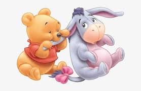 This is an easy drawing tutorial that children of all ages will be able to complete.although some might need some parental supervision and guidance. Cute Winnie The Pooh Drawings Baby Pooh And Eeyore 678x472 Png Download Pngkit