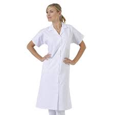 Label blouse blouse blanche manches manches longues chimie laboratoire médical sergé 210 gramme couleurs blanc pressions inoxydables lavage machine 90 degrés ou industriel. Blouse Blanche Medicale Femme Manches Courtres Col Tailleur Label Blouse Net