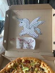 Sometimes pizza hut offers deals focused on specific regions. When You Ask Pizza Hut To Draw A Unicorn On The Box And They Actually Do Album On Imgur