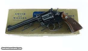 Smith Wesson Pre Model 17 K 22 Masterpiece Serial Number K136