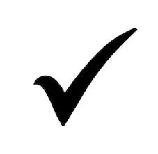Black Check Mark Icon Tick Symbol Stock Vector Royalty Free 590651921 Check Mark Illustration Checkmarkillustration Black Tick Symbols Flower Png Images