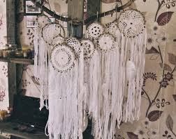 This gypsy style colorful dream catcher is ready to be part of a boho home or hippy home decor. 7 Off Coupon On Multiple Dreamcatchers Wall Hanging Display Gypsy Bedroom Decor Boho Nursery Bohemian Lace Dream Catcher Boho Wedding Decoration By Icatchurdream Etsy Coupon Codes