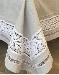 Songul Adli Kullanicinin Masa Ortusu Panosundaki Pin Orme Kenar Susleri Dantel Filet Crochet