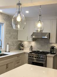 grey & white kitchens. kitchen pendant