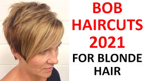 Make some highlights to enhance your beautiful waves. Bob Haircuts 2021 For Blonde Hair To Look Awesome Youtube