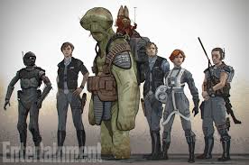 The Art Of Rogue One A Star Wars Story Rogue One See An Early K 2so And More Exclusive Concept Art Star Wars Characters Rogue One Star Wars Star Wars Artwork