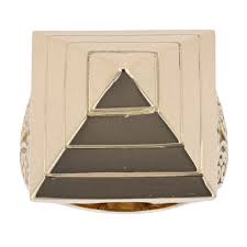 Maybe you would like to learn more about one of these? 9ct Yellow Gold Pyramid Ring Ramsdens Jewellery