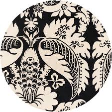 Oval Rug Clipart Black And White Black And White Damask Area Rug Floral Area Rugs Chandra Rugs Area Rugs