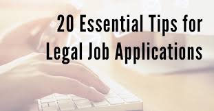 Cari kerja dan jawatan kosong terbaik di malaysia. 20 Essential Tips For Legal Job Applications