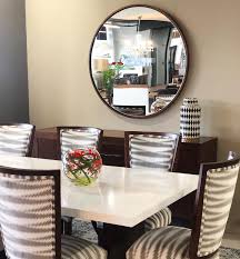 The area's ceiling has exposed beams and is lighted by wall lights. Da Rocha Interiors Sophisticated Dining Rooms With Oversized Tables Sa Decor Design