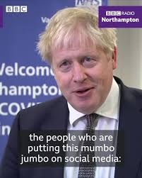 Boris Johnson visits Northampton vaccination centre
