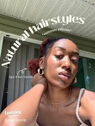 Natural hairstyles to try this summer🌸🤎