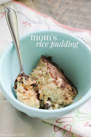 Mom S Rice Pudding Rice Pudding Baked Rice Pudding Dessert Recipes