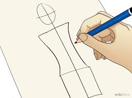 Jika gambar yang diinginkan pasa desain tidak tersedia. Cara Menggambar Sketsa Mode Musthafida