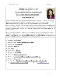 We have collected all sort of resumes samples for job seekers according to their field , experience and qualification. Nazia Amin Cv Pharmacist 1 Jan 2016