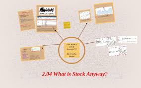 2 04 What Is Stock Anyway By Cecilia Souza On Prezi