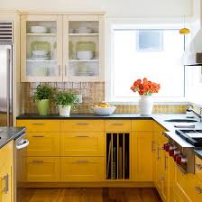 kitchen backsplash ideas yellow