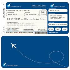 Buchen sie billige flüge problemlos online! Einladungskarten Zum Geburtstag Als Flugticket Blau Einladungskarten Gestalten Flugticket Einladungskarten Geburtstag Einladungen Einladungskarten Gestalten