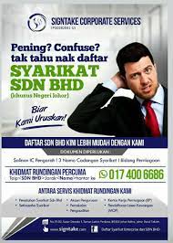 Harga penubuhan syarikat sdn bhd; Daftar Syarikat Sdn Bhd Johor Ø§Ù„ØµÙØ­Ø© Ø§Ù„Ø±Ø¦ÙŠØ³ÙŠØ© ÙÙŠØ³Ø¨ÙˆÙƒ