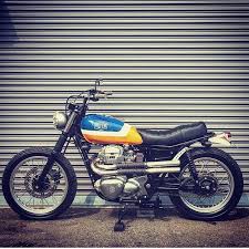 833 likes 6 comments bikebound bikeboundblog on instagram kawasaki w650 by ruler japan twl the chunky seat works so well here t カスタムバイク スクランブラー 単車