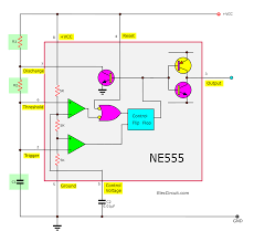 For 5 min, 10 min and 15 min you just have to change the resistor value (r 1). How Does Ne555 Timer Circuit Works Datasheet Pinout Eleccircuit Com