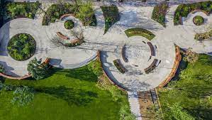 shaheyuan park by aobo mooool public park design park landscape architecture concept drawings