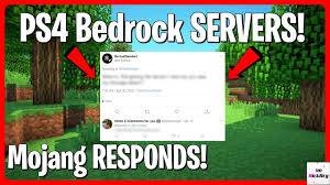 With minecraft ps4 players still looking towards 4jstudios for any kind of information for bedrock release or even for minecraft ps4 edition update, it's starting to be clear now that 4jstudios will no longer be a minecraft developer instead they'll be a marketplace partner. Ps4 Bedrock Servers Info Mojang Responds Release Minecraft Youtube