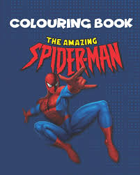 Easy free spiderman coloring page to download. Amazon Com The Amazing Spider Man Coloring Book 9781672256728 Anjum Miss Munazzah Mehak Books