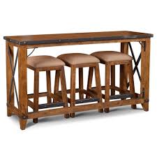 Larson Counter Height Console Table In 2020 Pub Table Sets Solid Wood Dining Set Small Dining Table