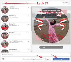 Daftar link download kartu ucapan idul fitri. Mudah Cara Membuat Foto Profil Bertema Hut Ri Ke 74