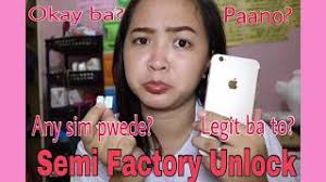 Can a factory unlocked iphone be updated with software updates? Playback Speed 0 75 How To Semi Factory Unlock Iphone Majo Ancheta Youtube