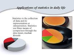 Applications Of Statistics In Daily Life Statistics Application Life