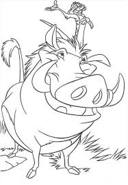 You can use our amazing online tool to color and edit the following timon coloring pages. Pumbaa And Timon Coloring Page Free Printable Coloring Pages For Kids