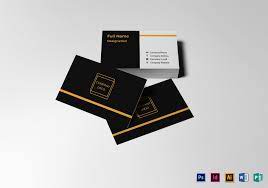 Here is a list of file sizes available: Blank Business Card Design Template In Psd Word Publisher Illustrator Indesign