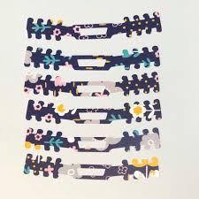 Face Mask Ear Guards Ear Protectors Blue Floral Plastic In 2020 Face Mask Mask Glitter Monogrammed