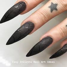a full of joy in 2020 lange stilett nagel gotische nagel schwarze nagel